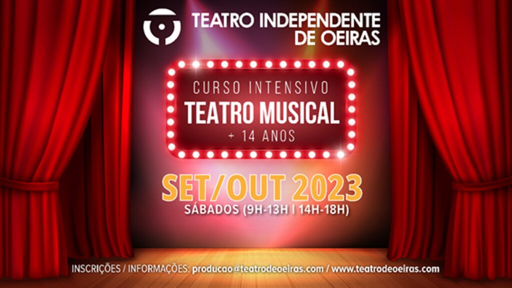 CURSO INTENSIVO TEATRO MUSICAL (SETEMBRO/OUTUBRO 23)