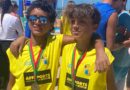 dupla sub-14 campeã nacional de voleibol de praia