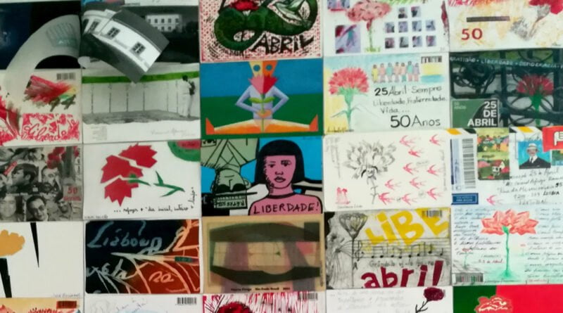 mosaico 50 anos do 25 de abril